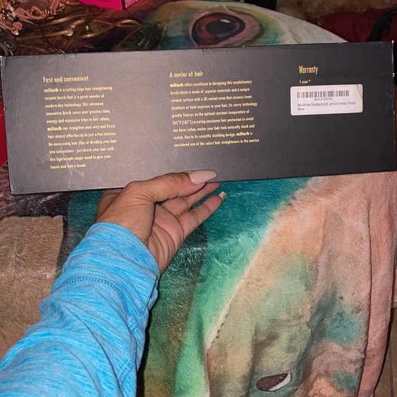 BX49 Milush (a secret to gorgeous hair) hair straightener, like new - Picture 4 of 4